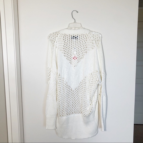 NWOT WILDFOX Open Knit Oversized Backyard Cardigan - Picture 7 of 11